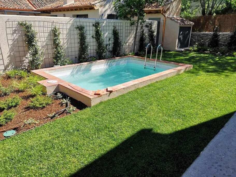 Villa La Alberca Casa Con Jardin Y Piscina Tenzuela Exterior foto