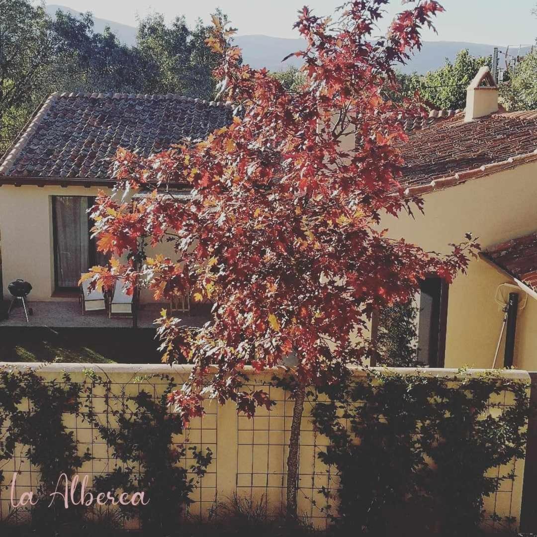 Villa La Alberca Casa Con Jardin Y Piscina Tenzuela Exterior foto